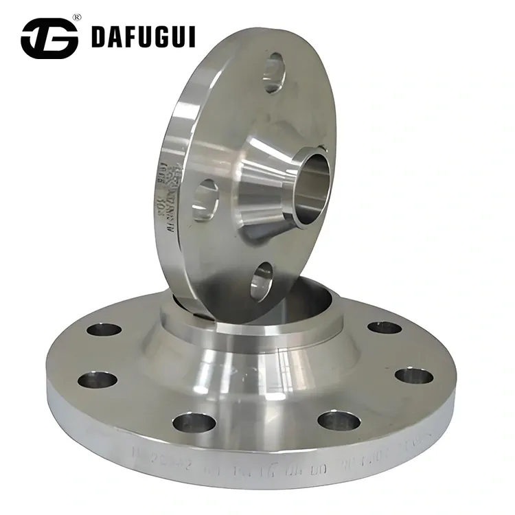 Working principle of double phase steel flange