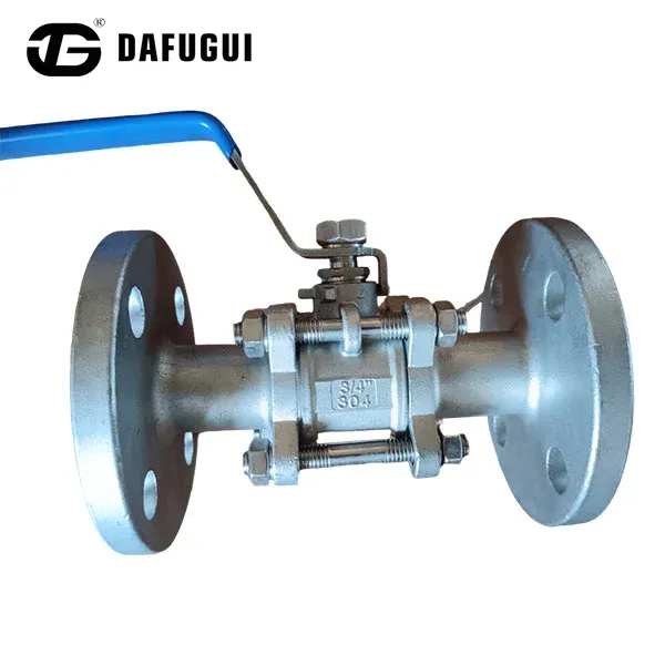 Three-piece Flange Ball Valve